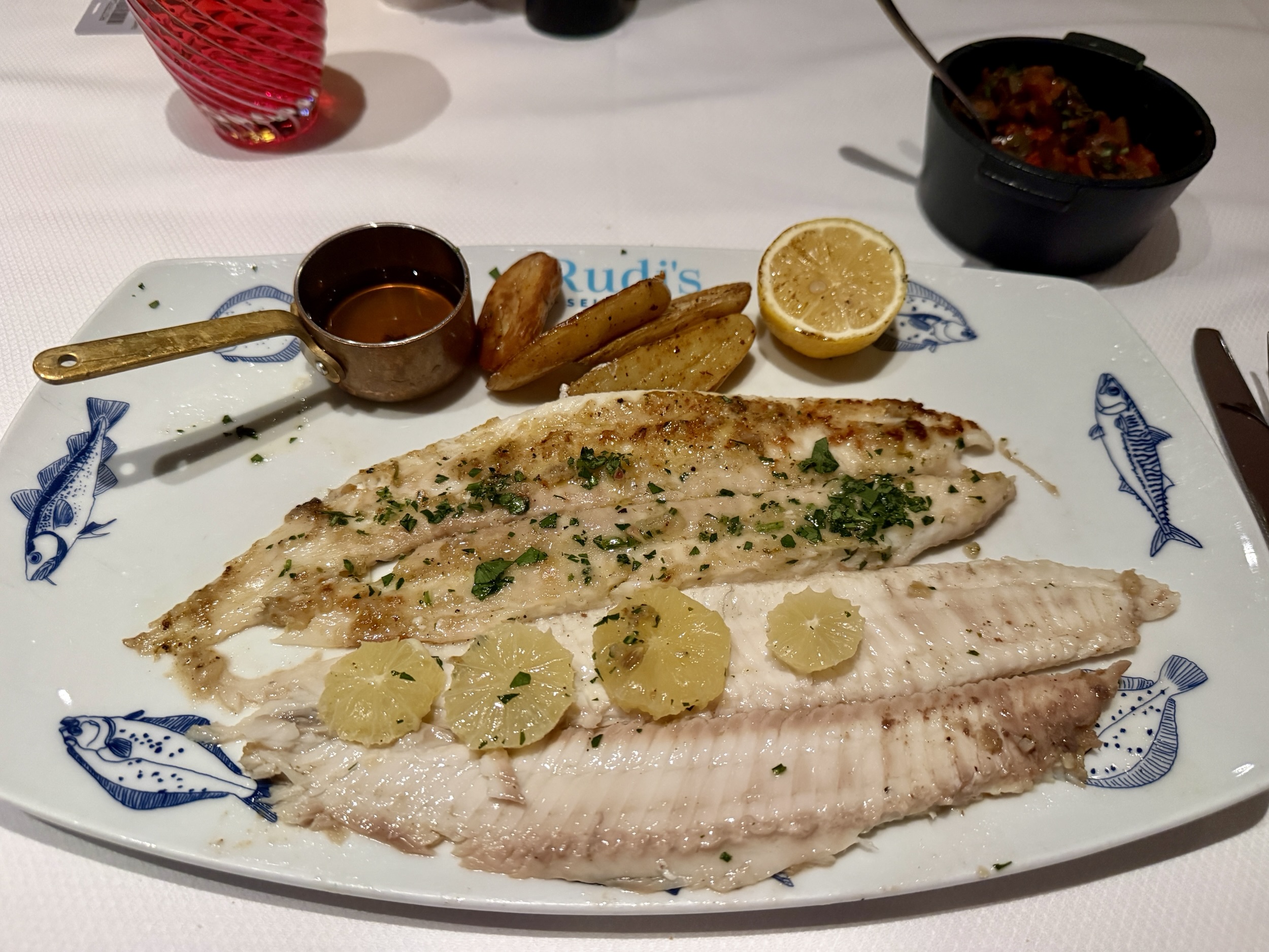 Dover sole meunière from Rudi's Sel de Mer on Rotterdam