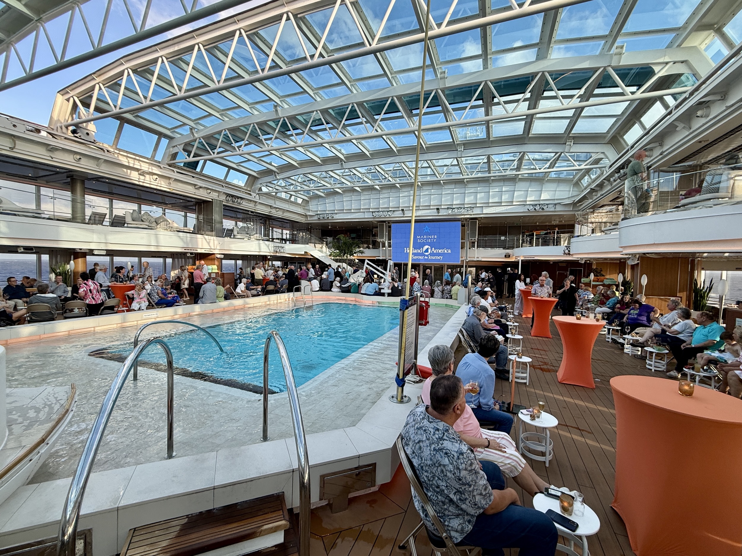 Mariner's Reception on Koningsdam on March 29, 2026