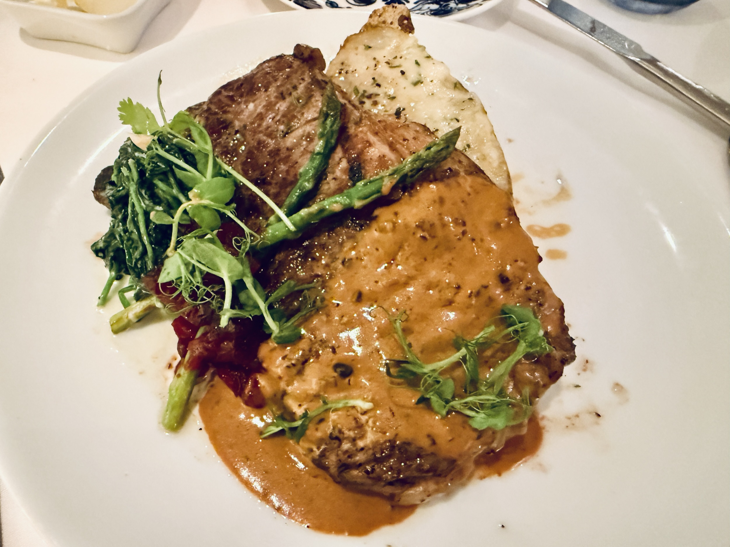 Pinnacle Grill Boneless Ribeye from the MDR on Koningsdam