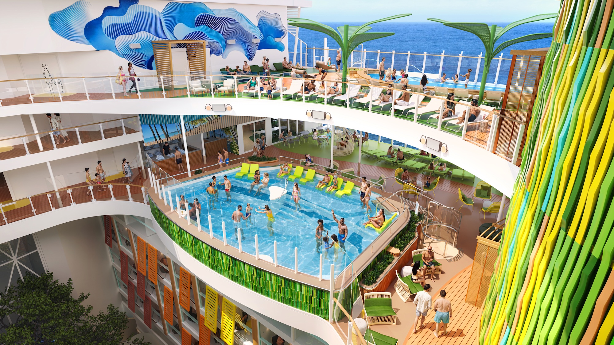 Coconut Cove Pool concept art for Hero of the Seas