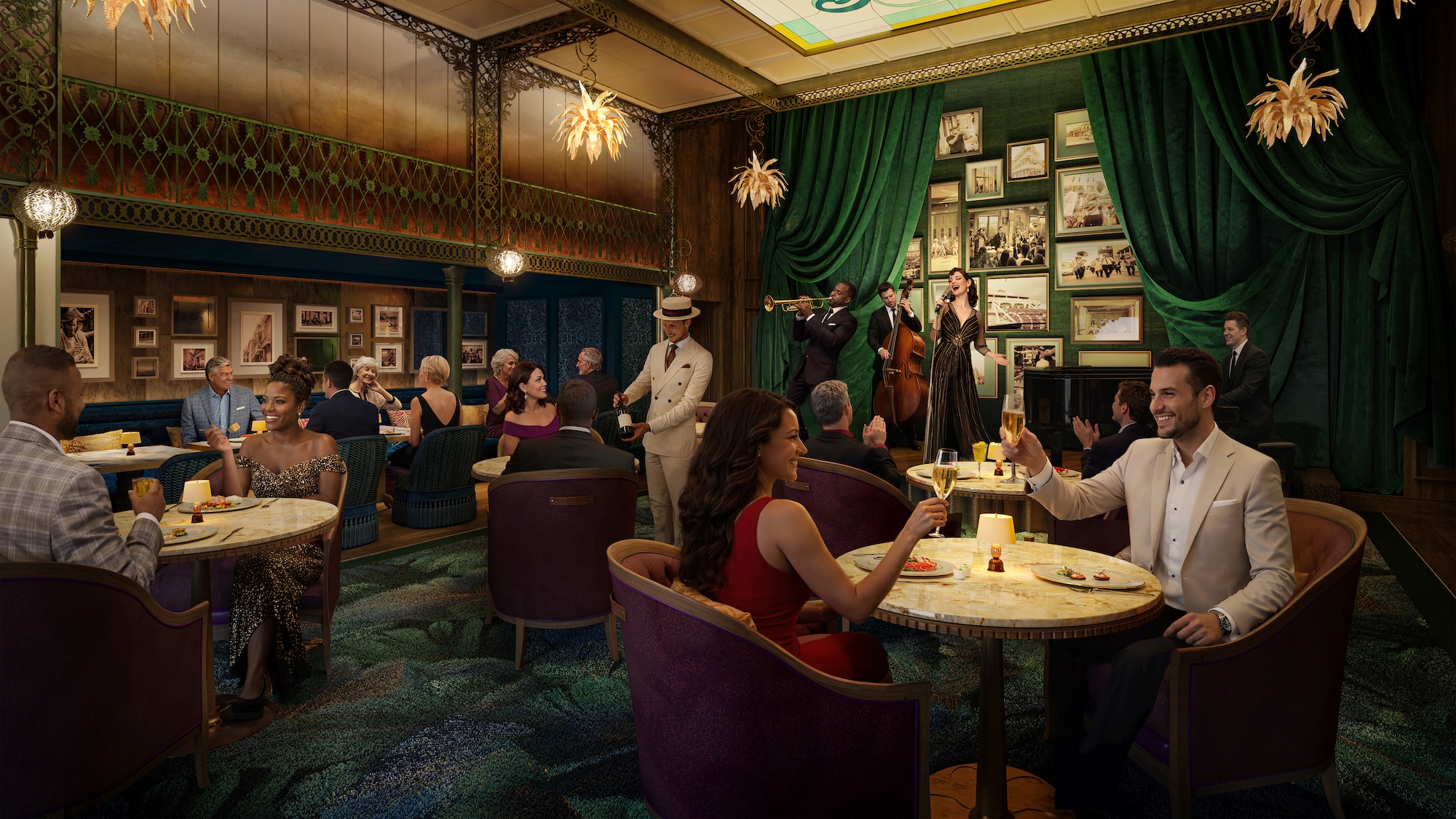 Orleans Parish Supper Club concept art for Hero of the Seas