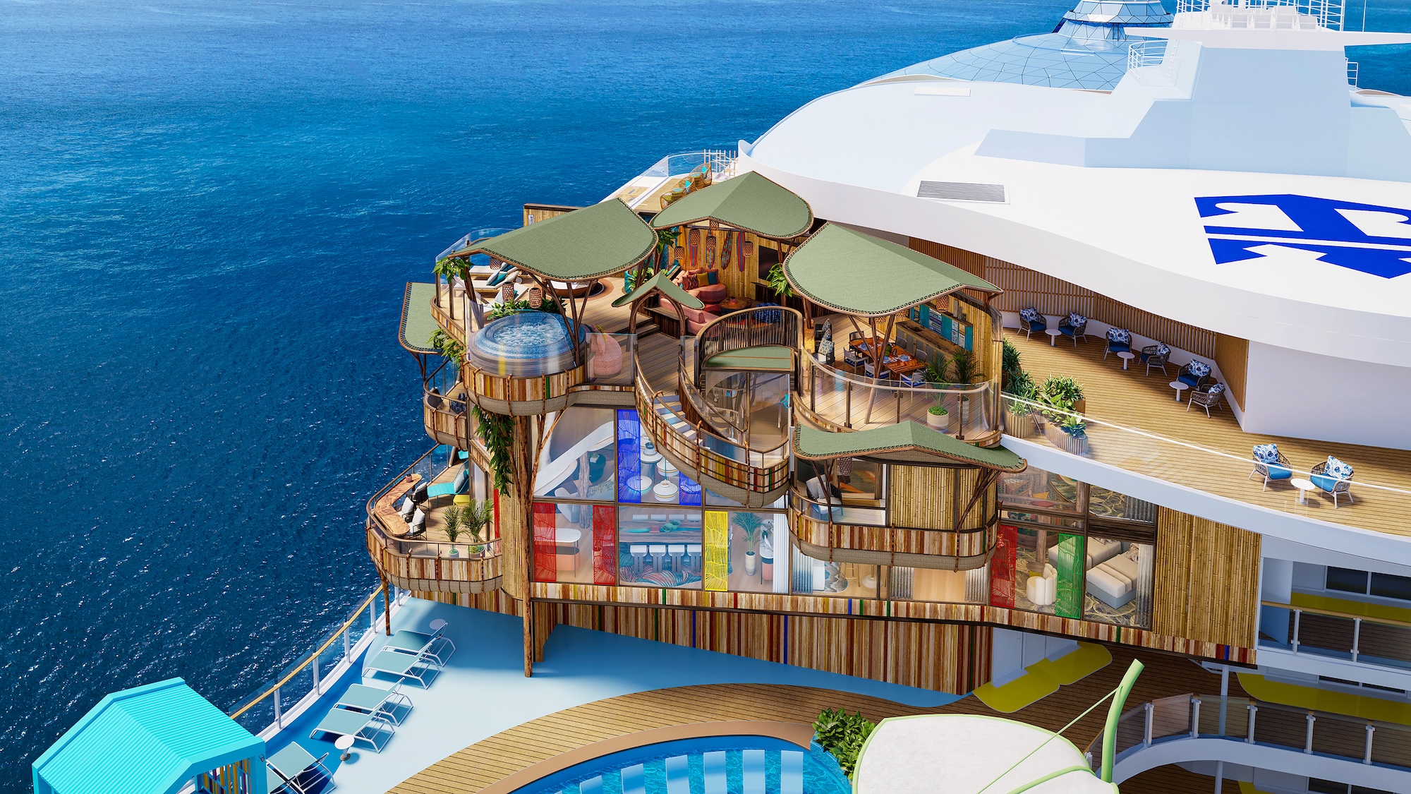 Ultimate Family Treehouse concept art for Hero of the Seas