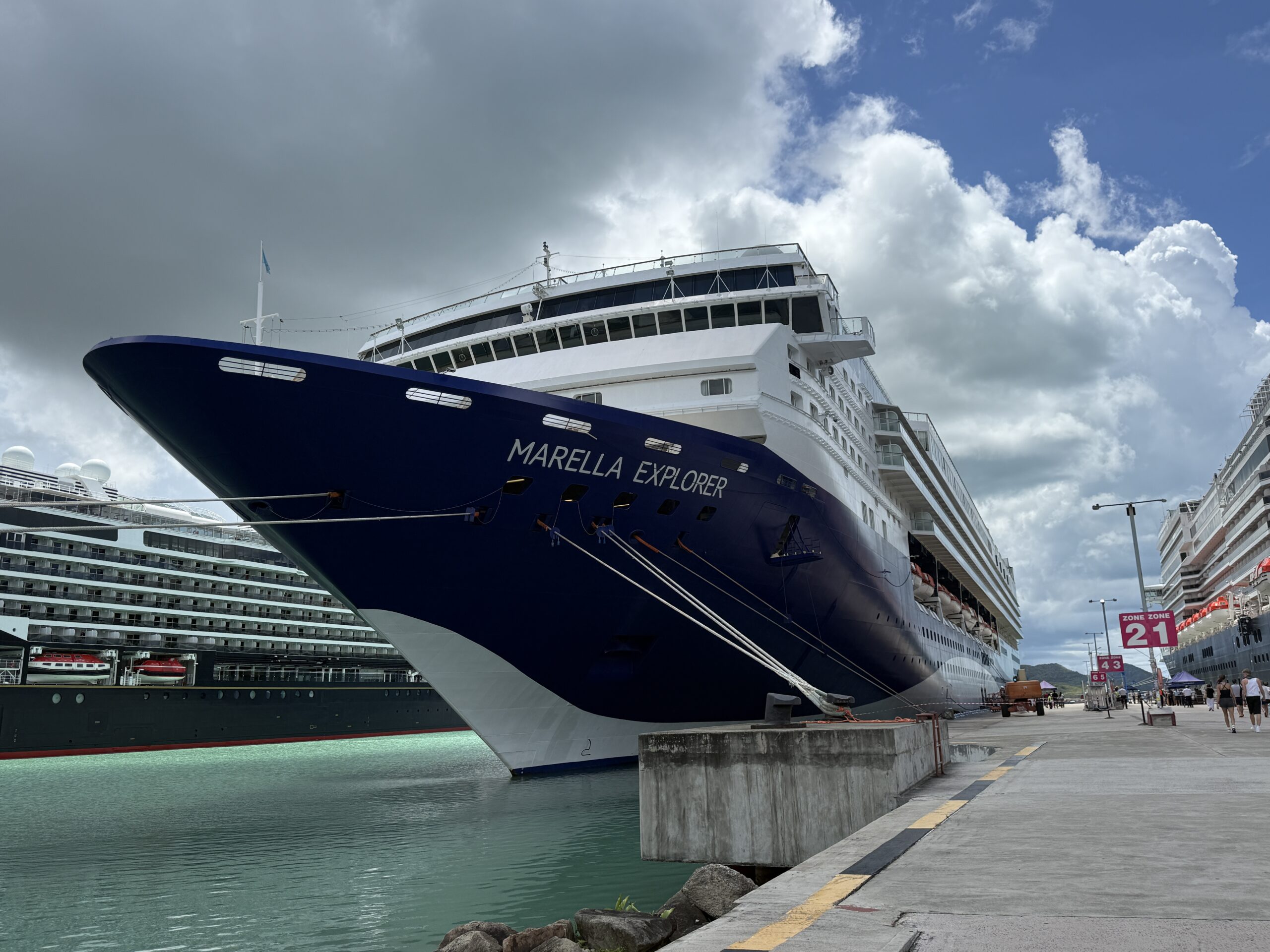 Marella Explorer docked in St. John's on April 3, 2026