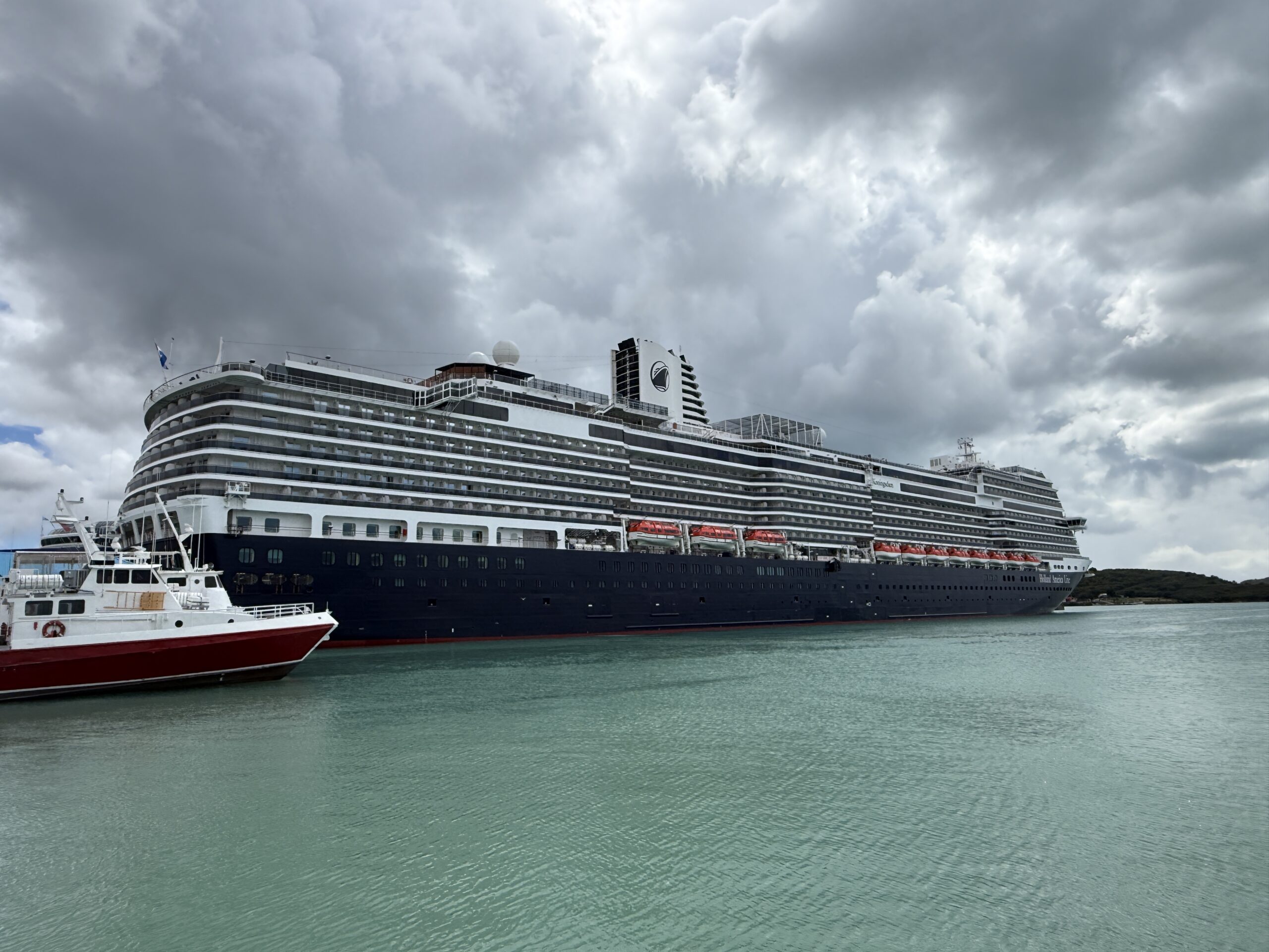 Koningsdam docked in St. John's on April 3, 2026