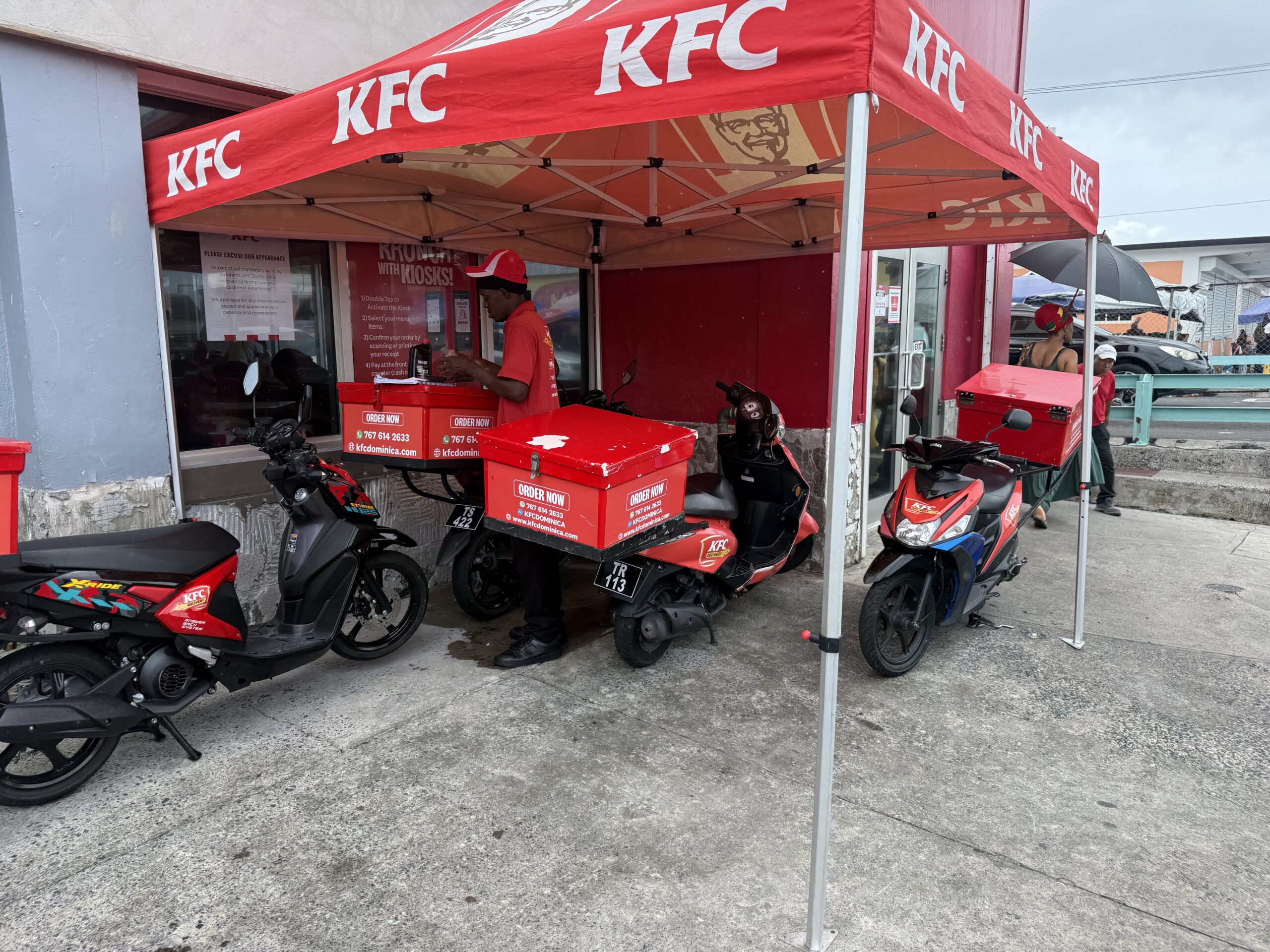 KFC in Roseau, Dominica