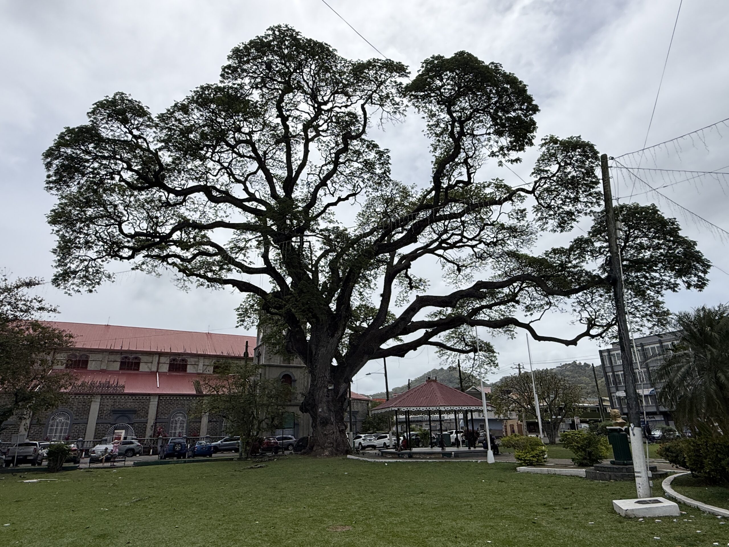 Derek Walcott Square in Castries, St. Lucia