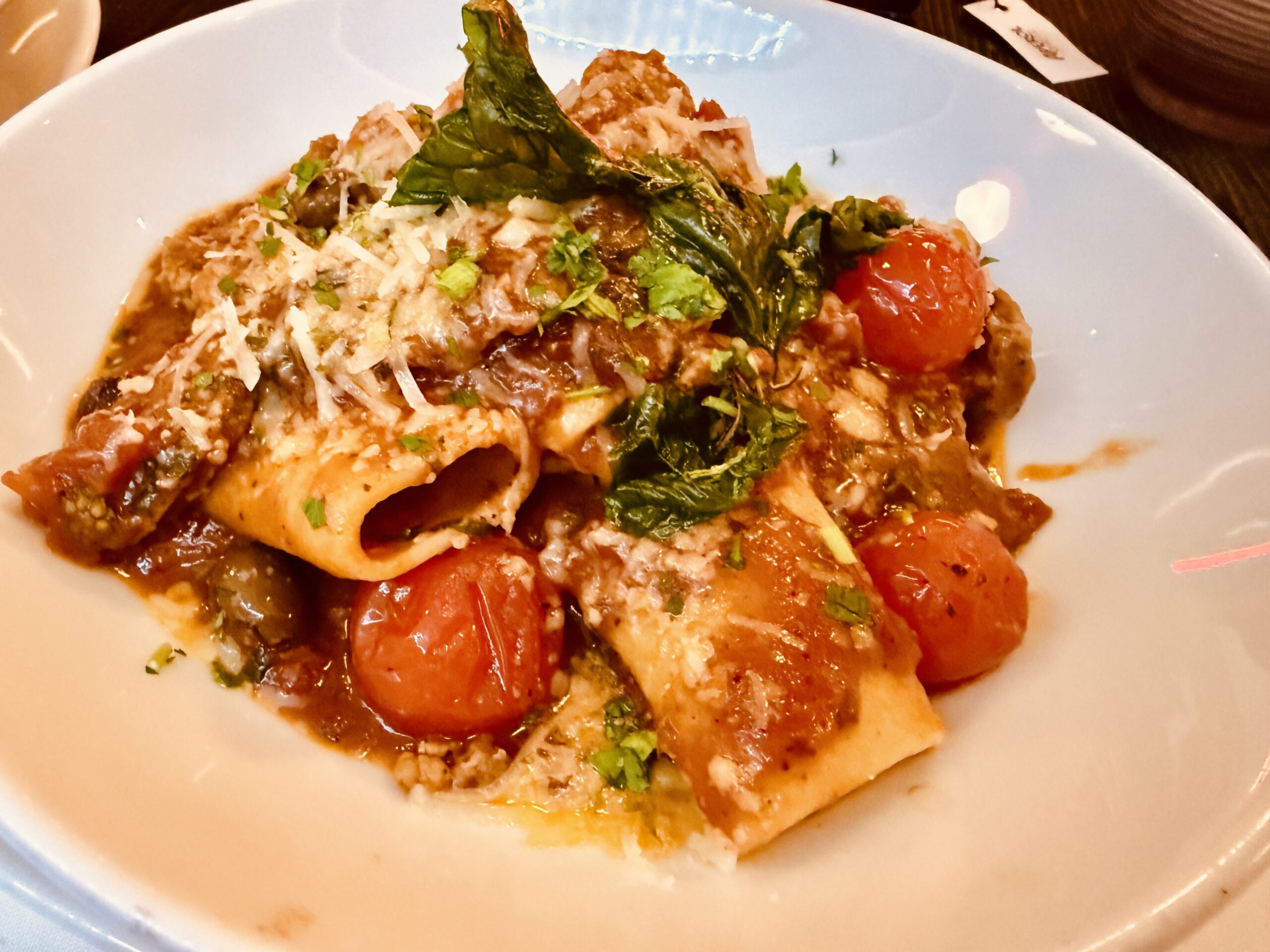 Italian Sausage Pacherri from Canaletto on Koningsdam