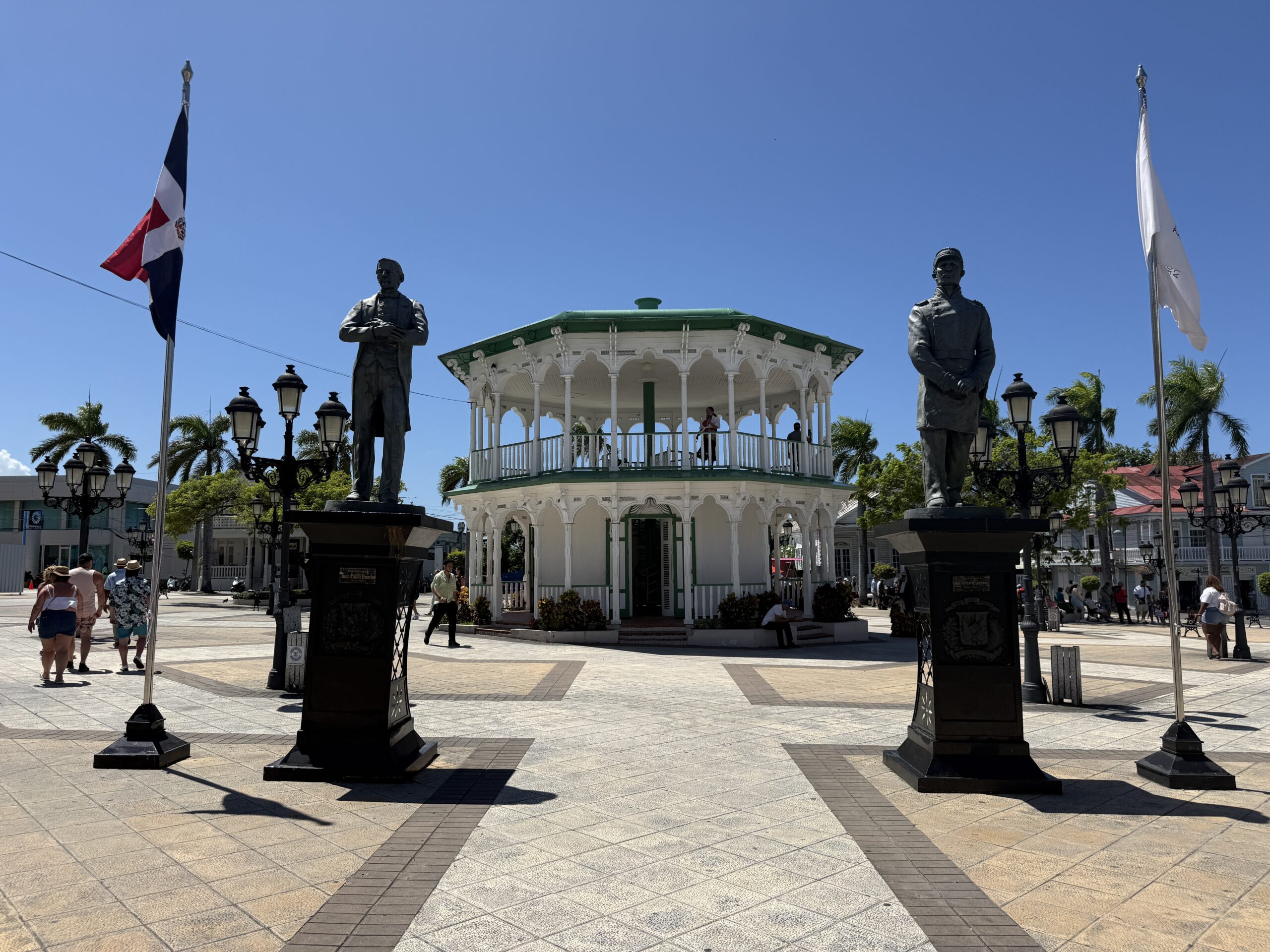 Parque Independencia in Puerto Plata, DR