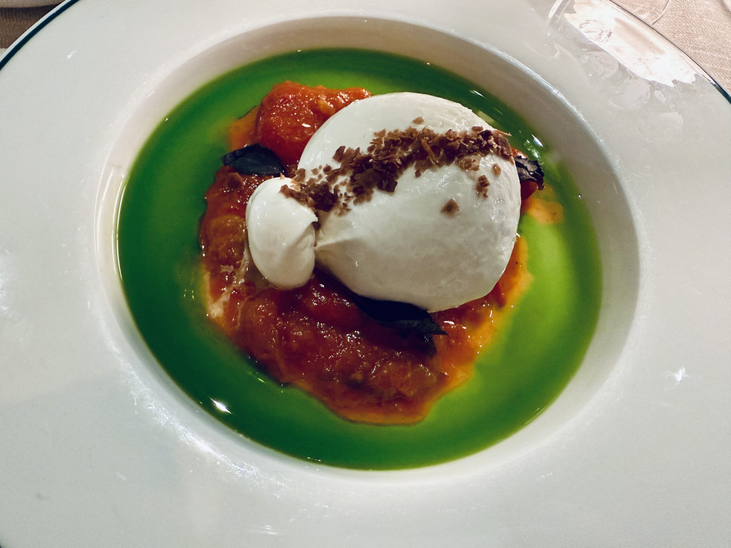 La Burrata from Eataly on MSC World America