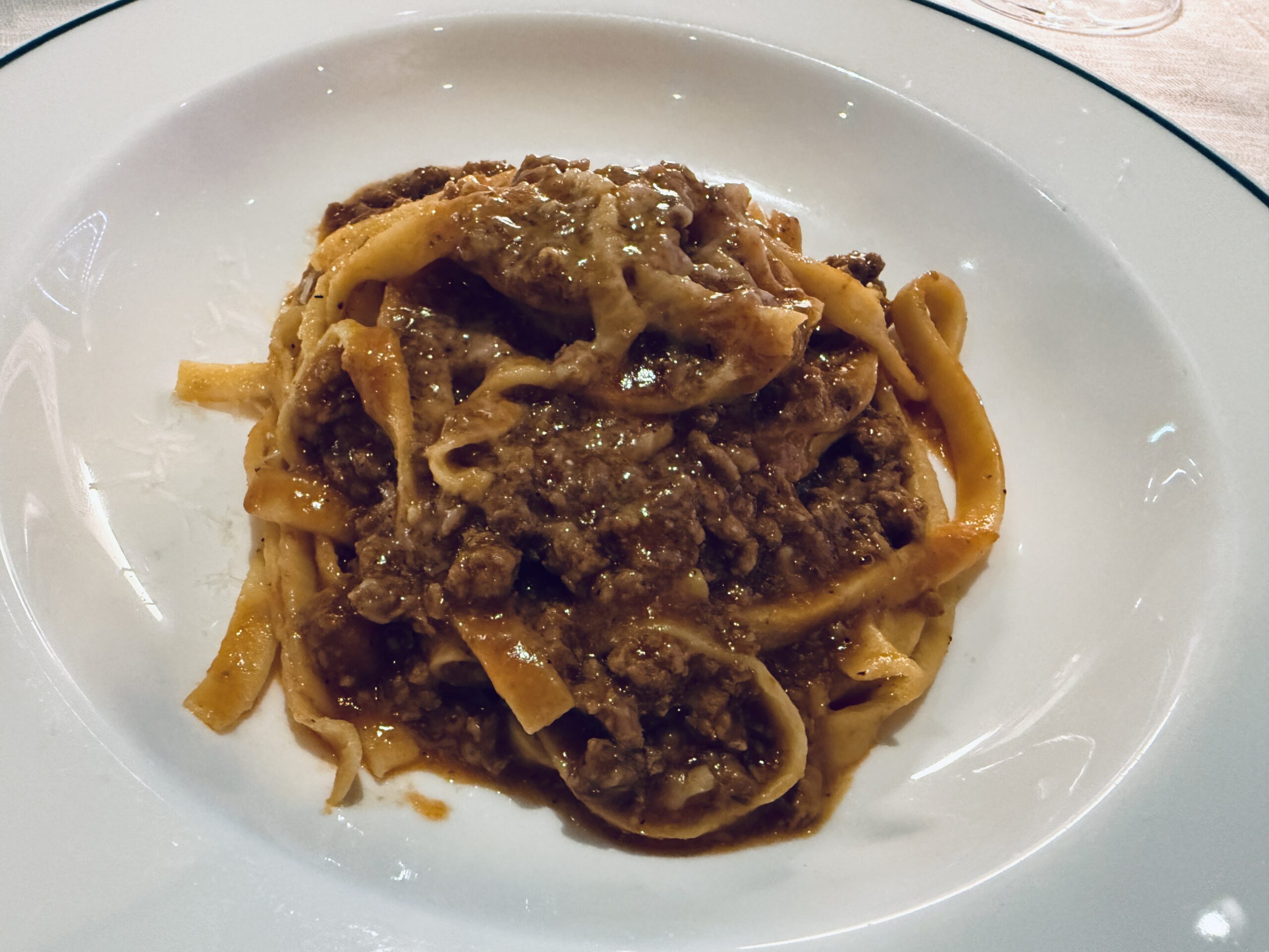 Tagliatelle al Ragù from Eataly on MSC World America