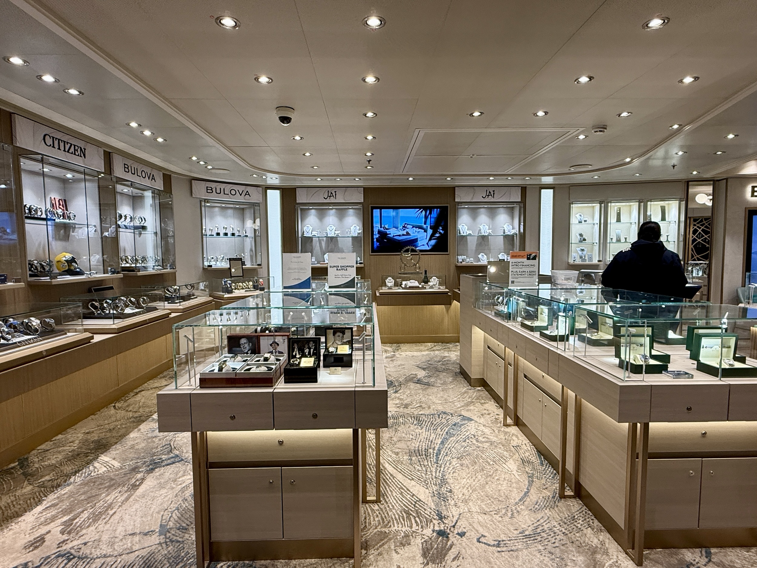 Effy after Koningsdam's dry dock