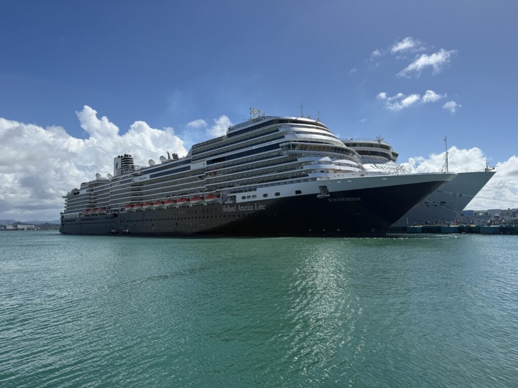 Koningsdam in San Juan on April 1, 2026