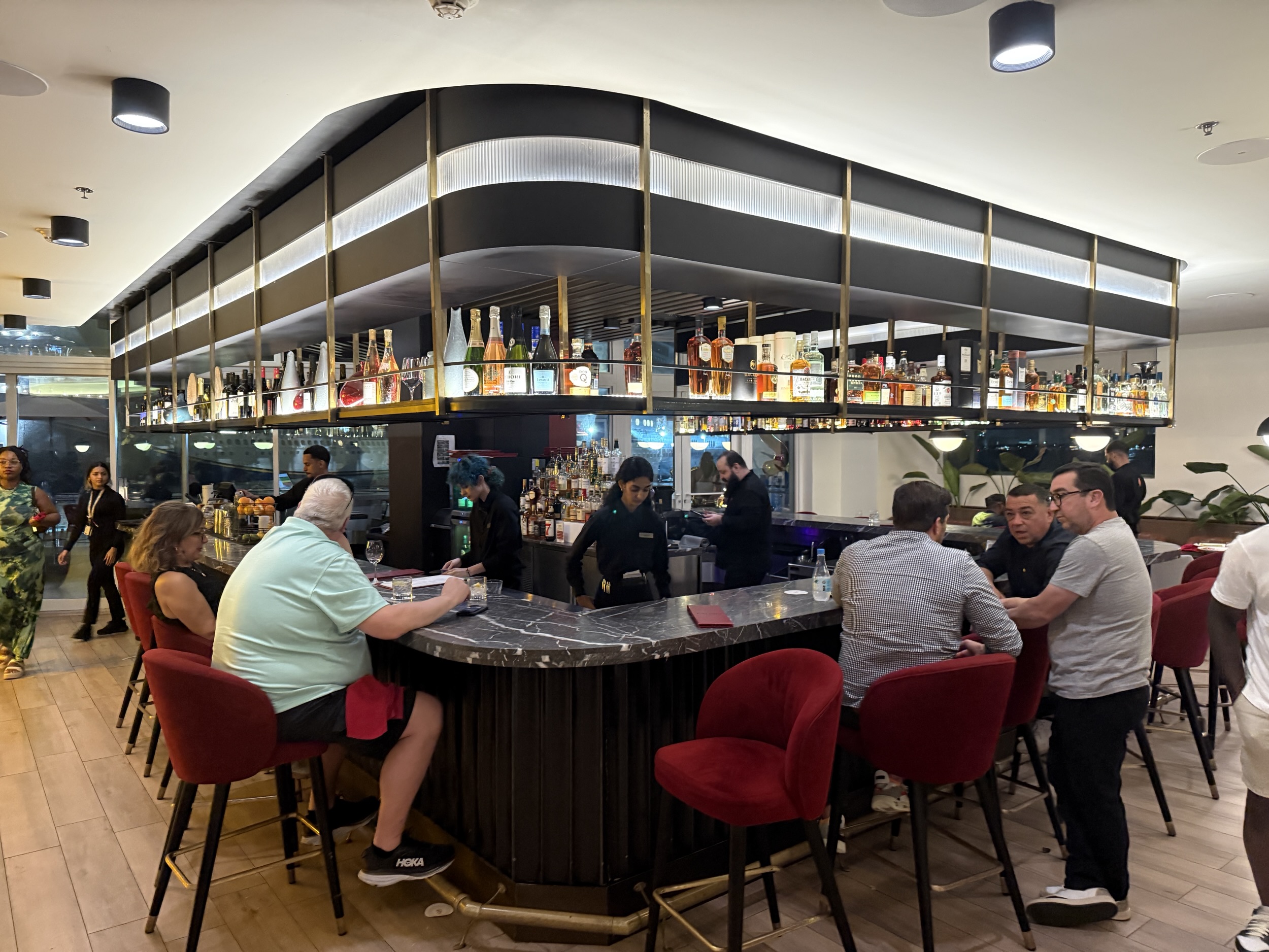 Bar at Kueros in San Juan