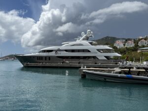 Yachts docked at Yacht Haven Grand in St Thomas