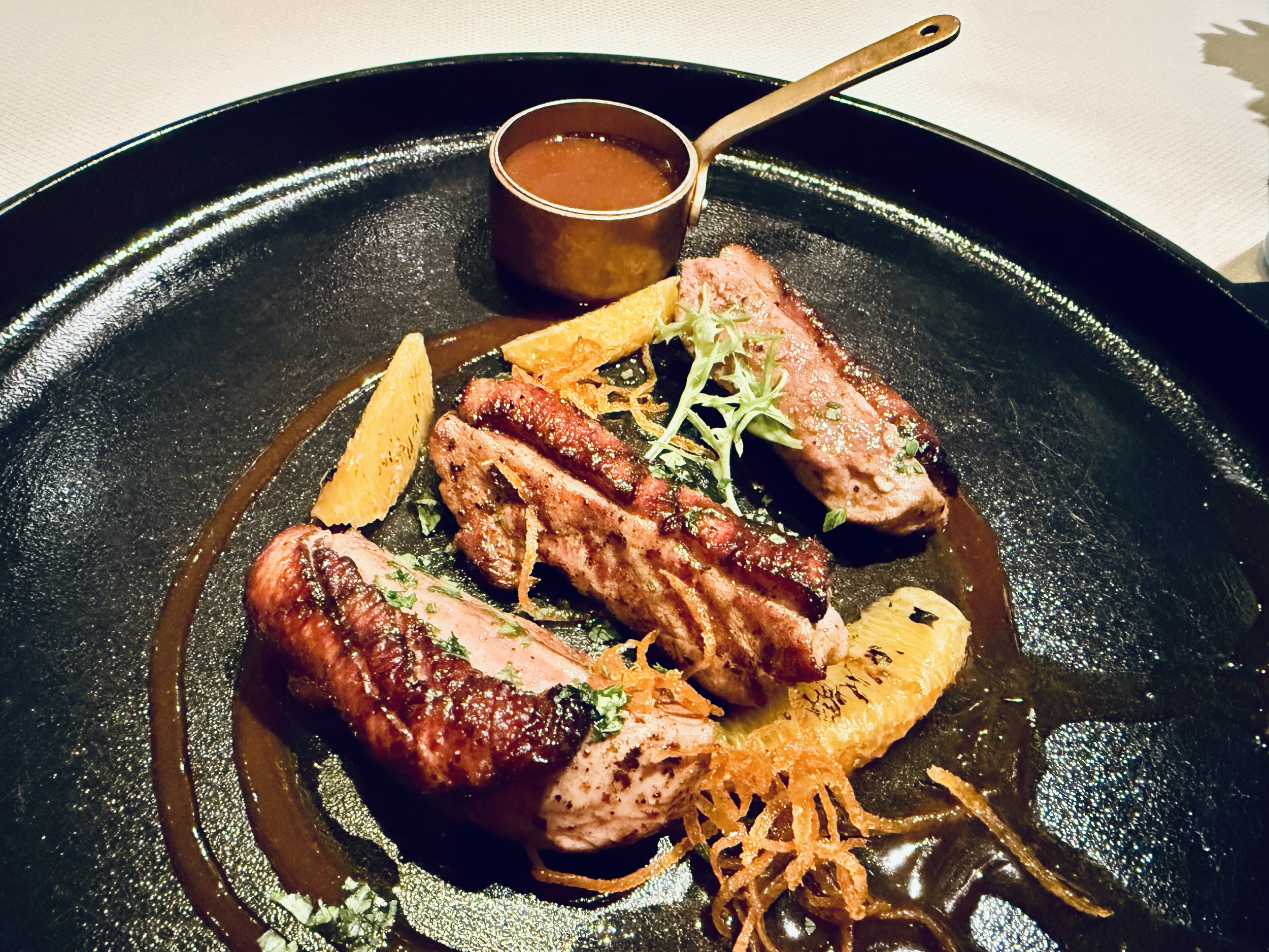 Duck à l’orange from Rudi's Sel de Mer on Koningsdam