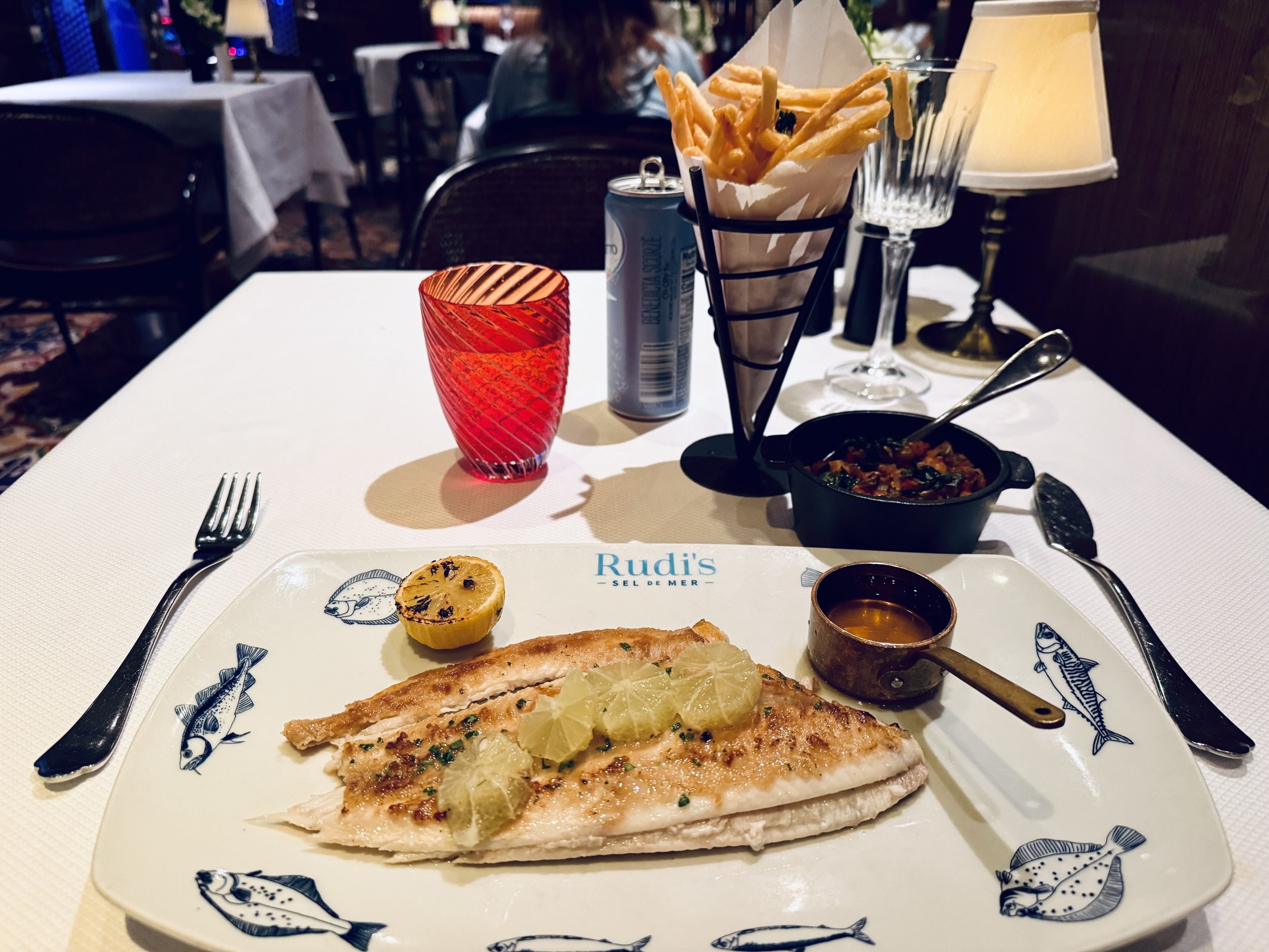 Dover Sole from Rudi's Sel de Mer on Koningsdam