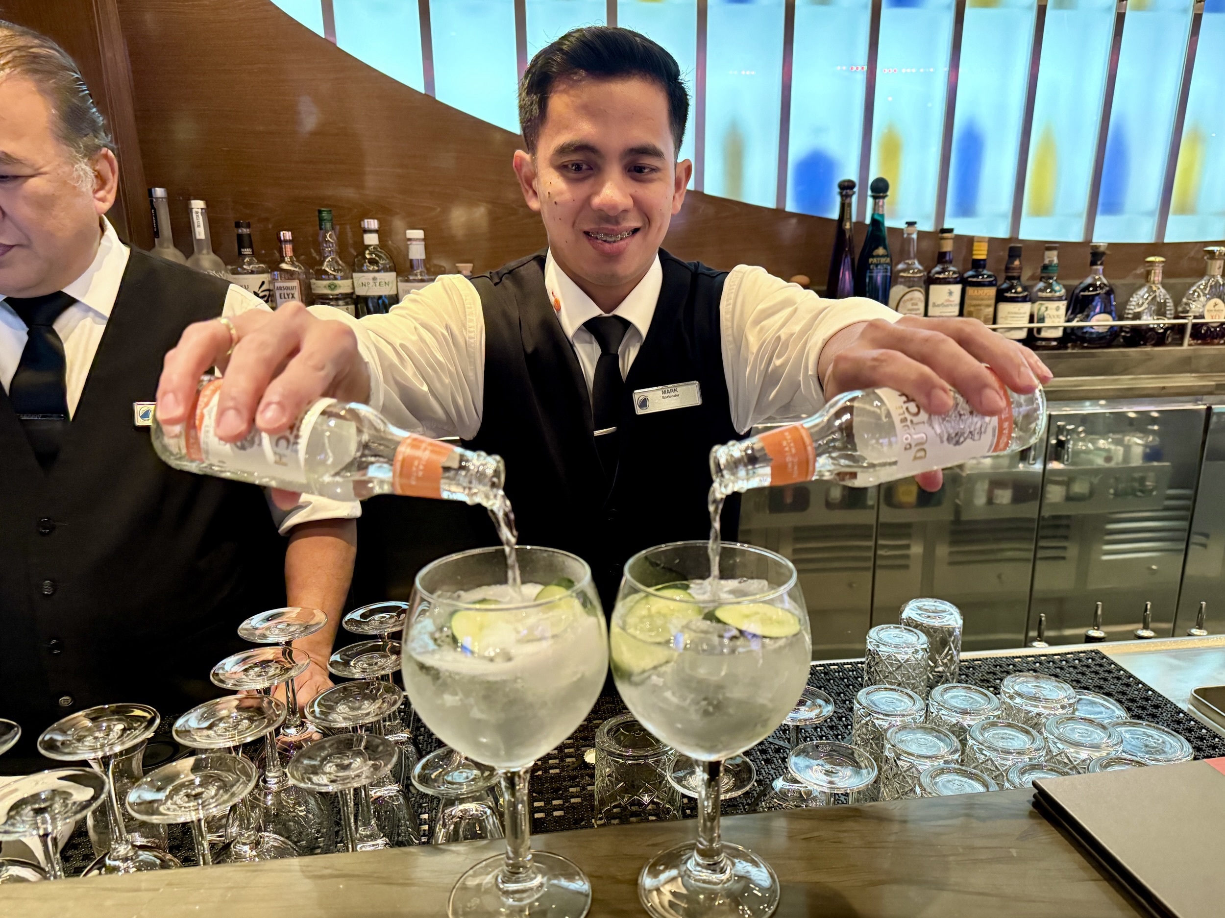 Mark from Ocean Bar on Koningsdam