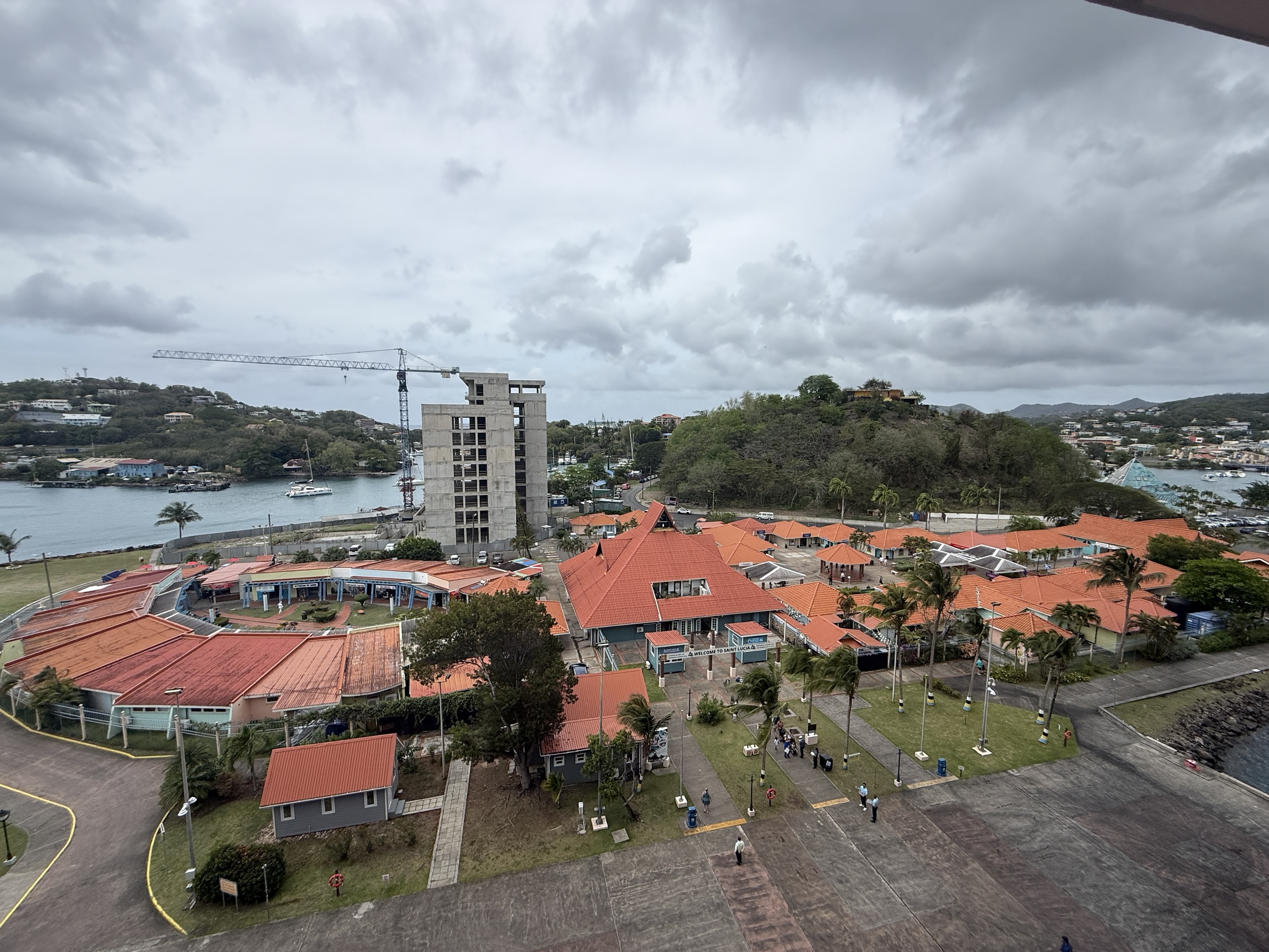 Pointe Seraphine Cruise Port in Castries, St. Lucia