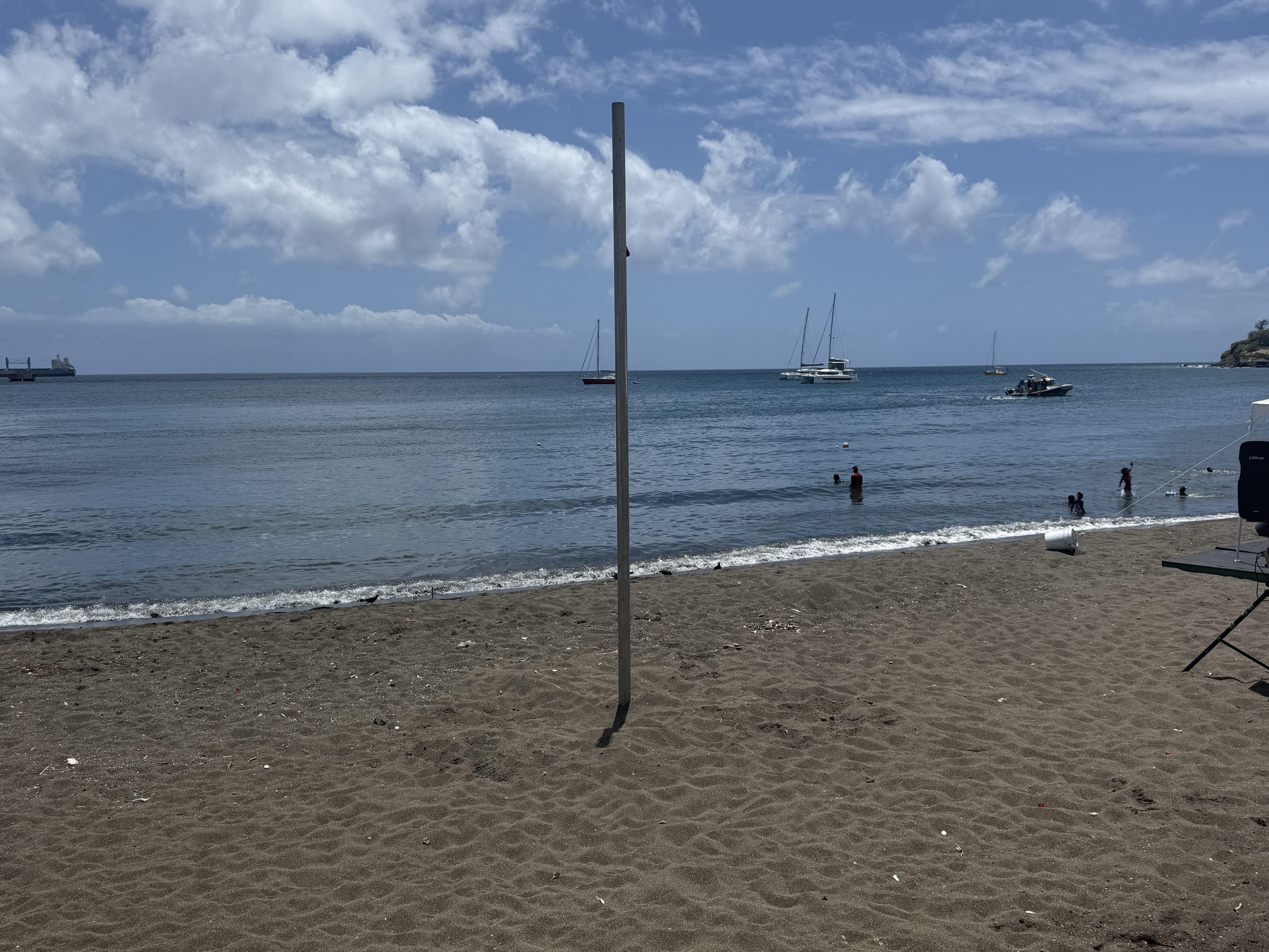 Waterfront / beach area near Port Zante in St Kitts