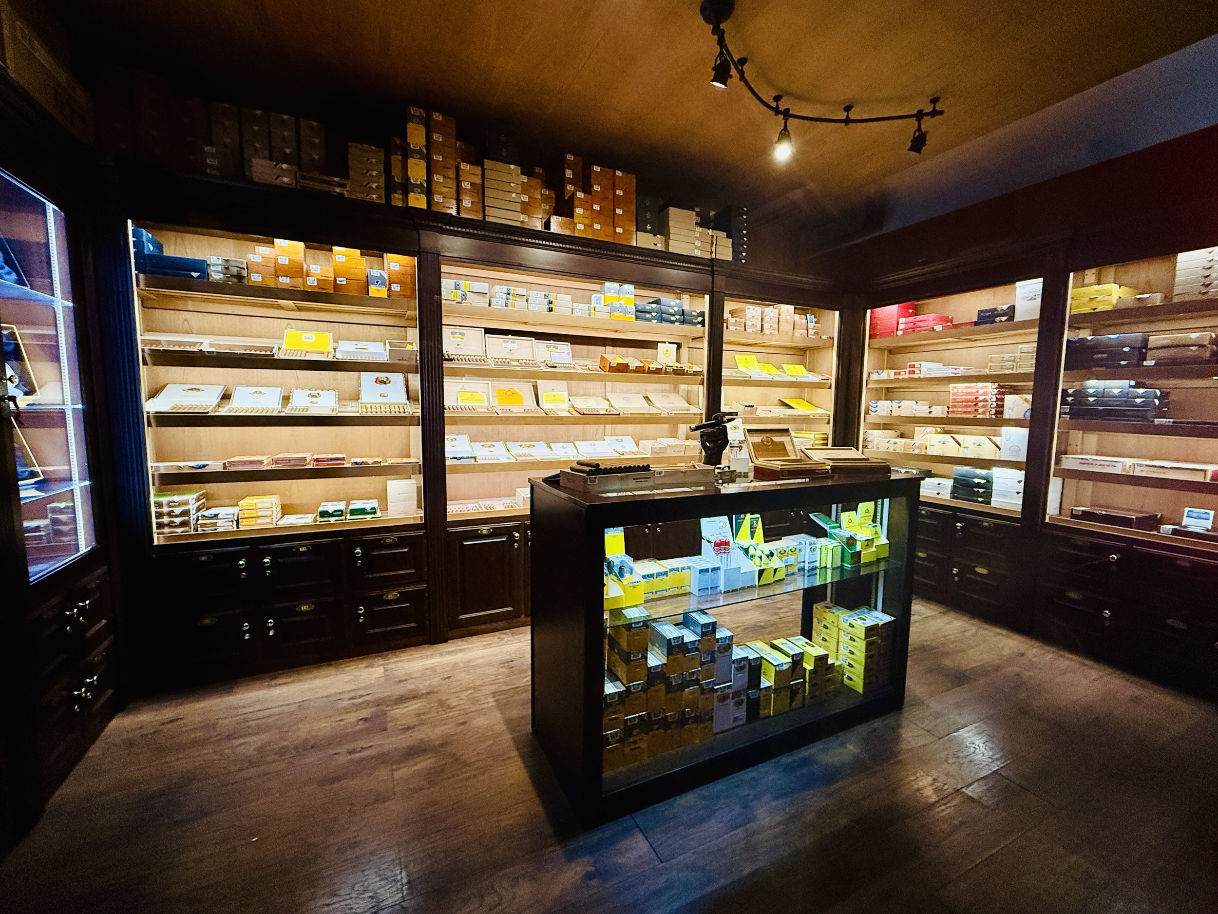 Humidor at La Casa Del Habano in St Kitts