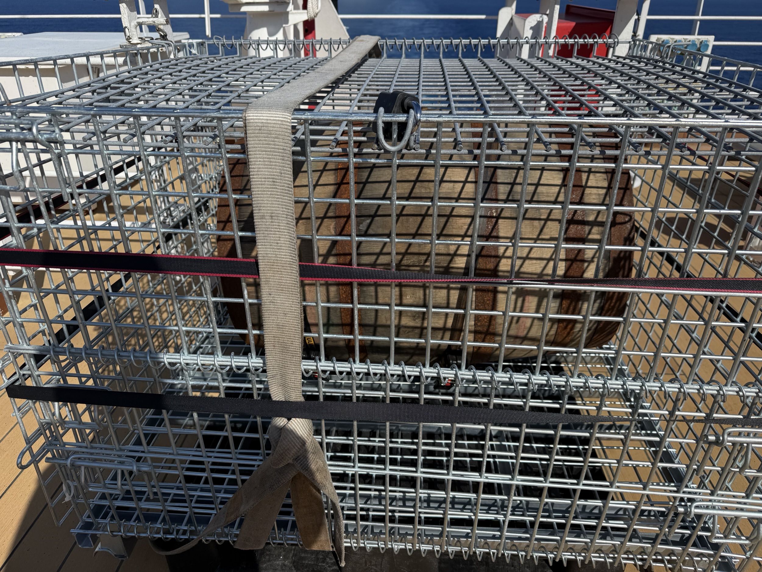 A barrel of Jefferson Ocean at the Sea View Pool on Koningsdam