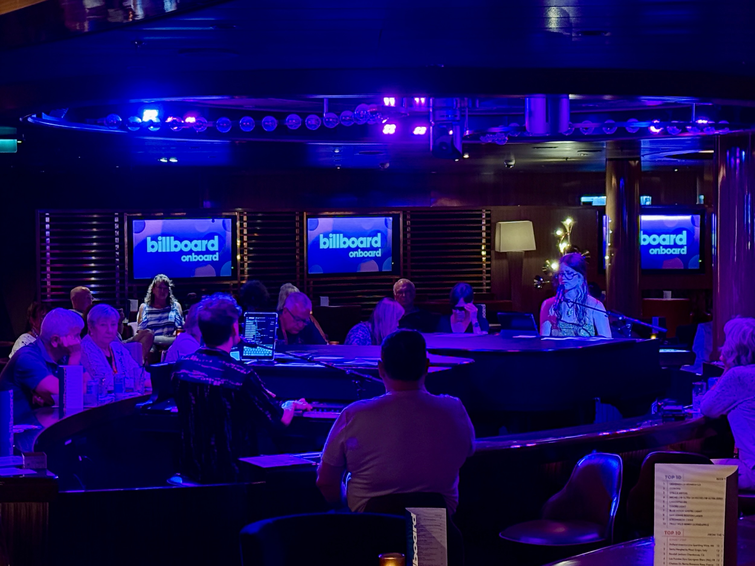 Billboard Onboard on Koningsdam