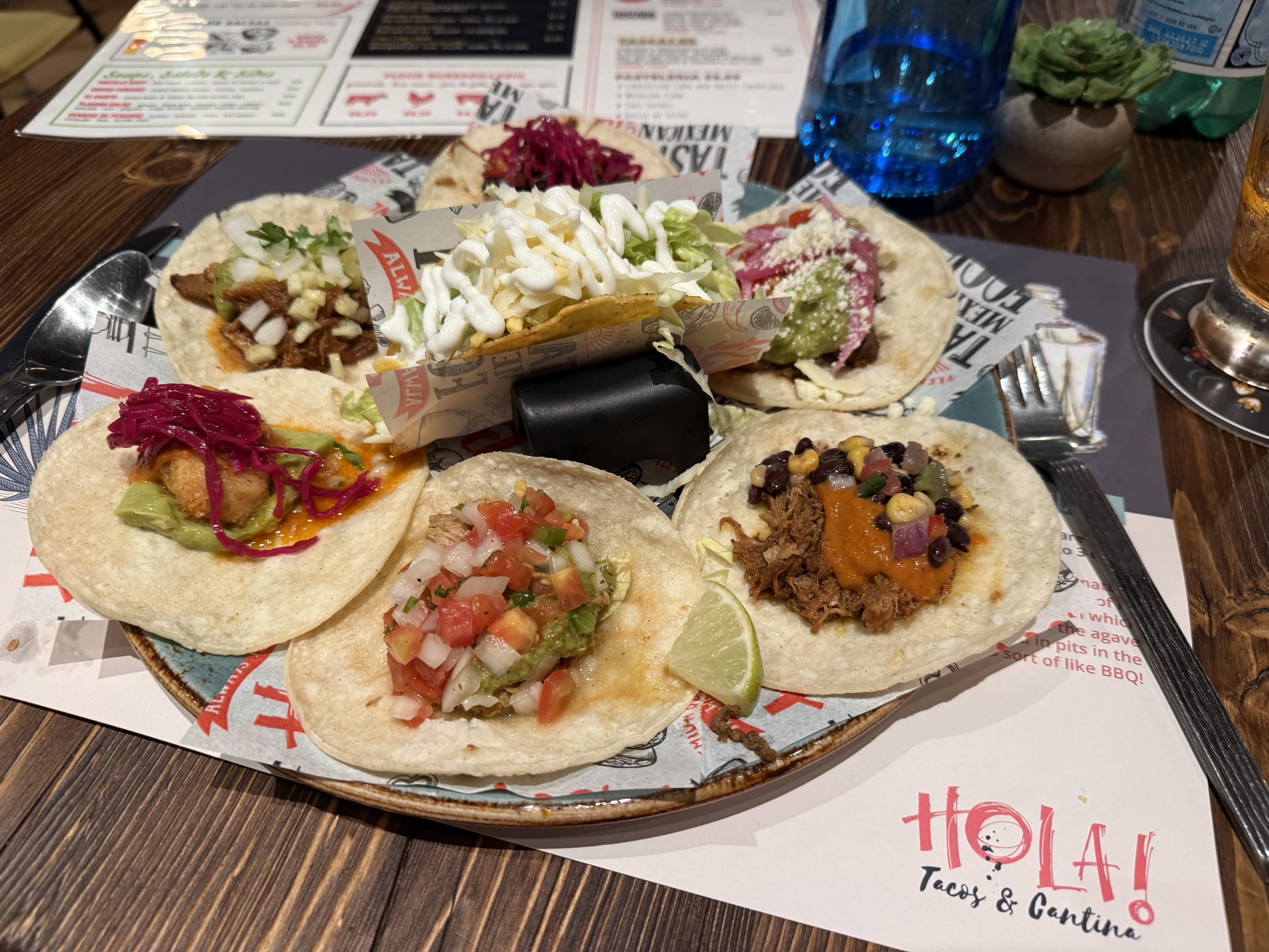 Tacos from Hola! Tacos & Cantina on MSC World America