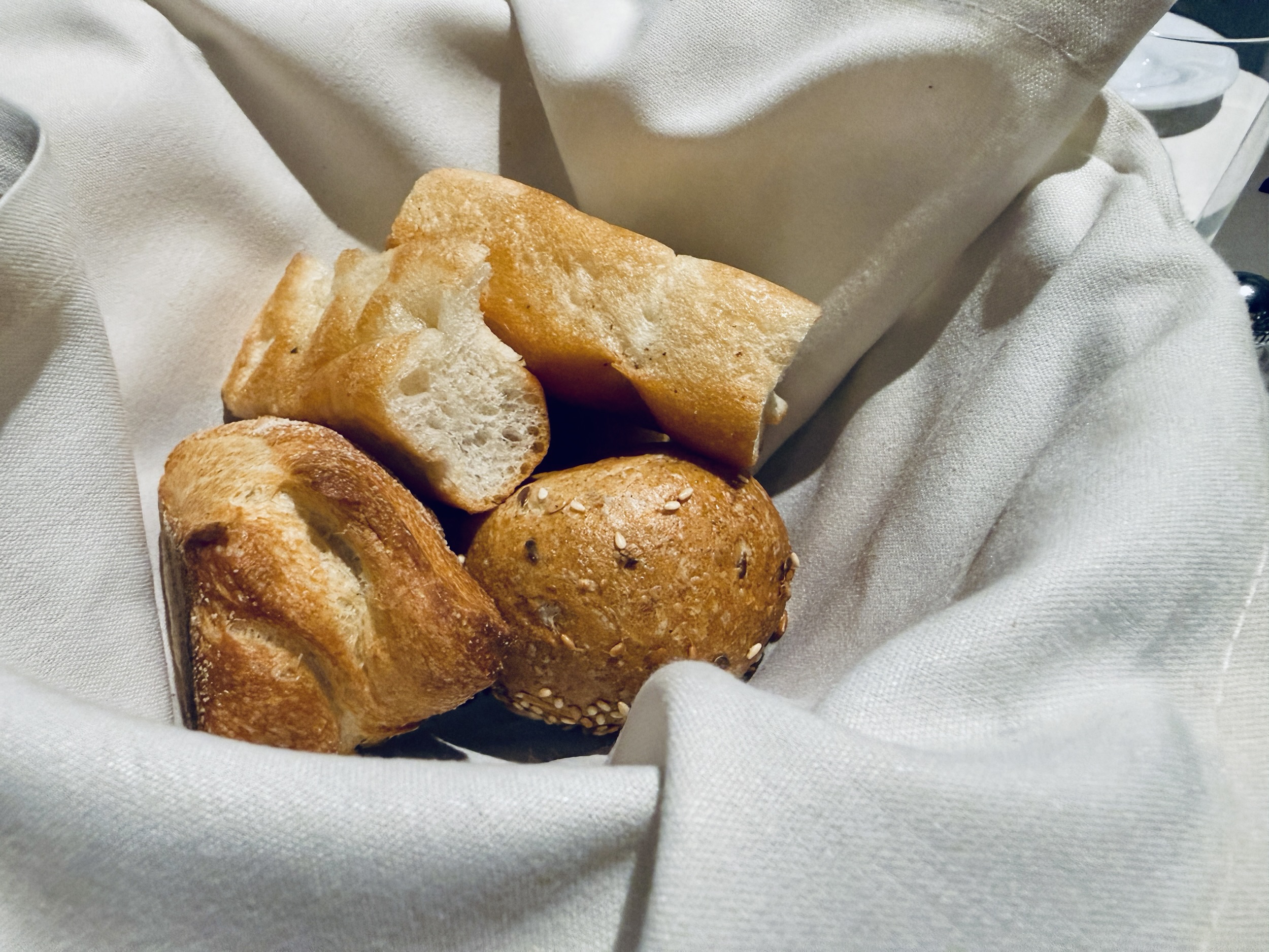 Bread in the Hexagon Restaurant (MDR) on MSC World America