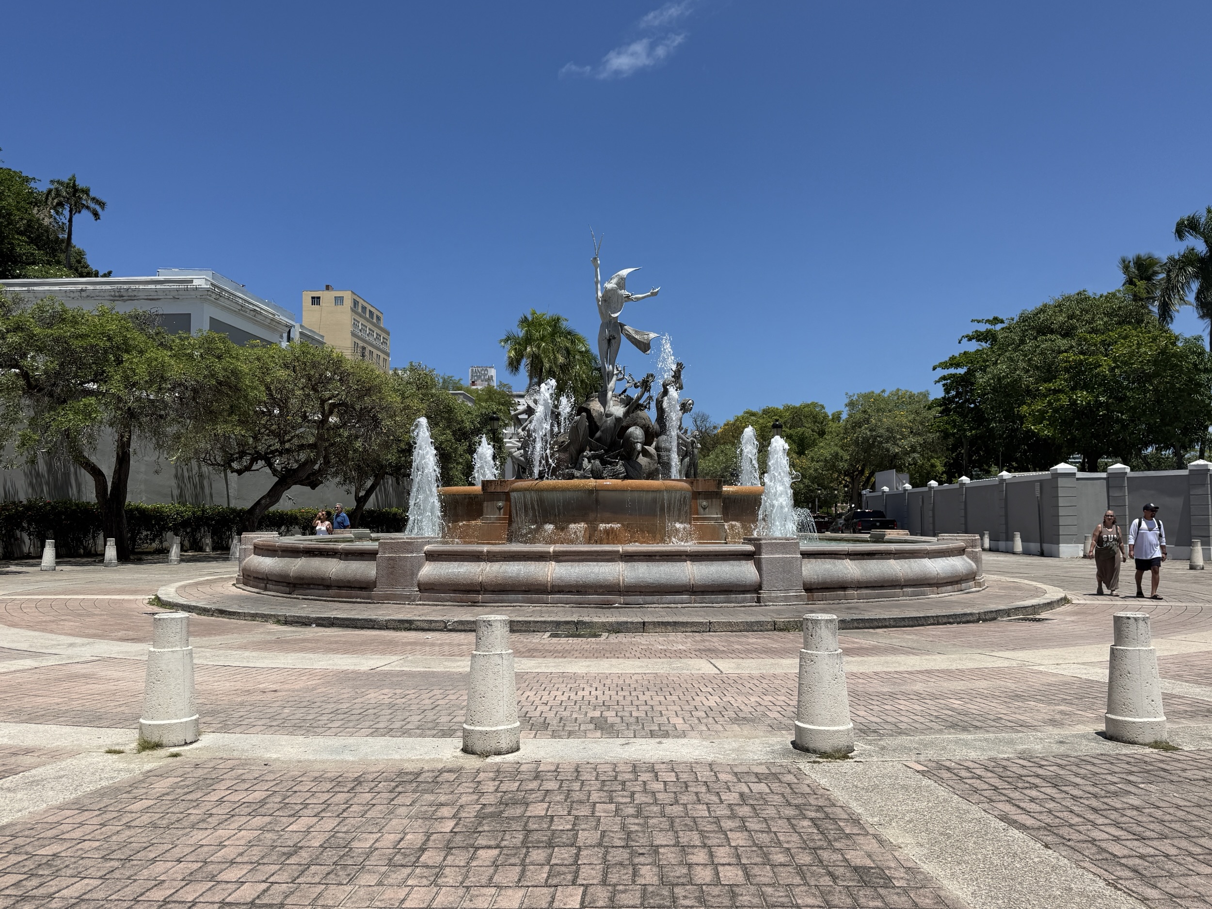 Raices Fountain in San Juan, Puerto RIco