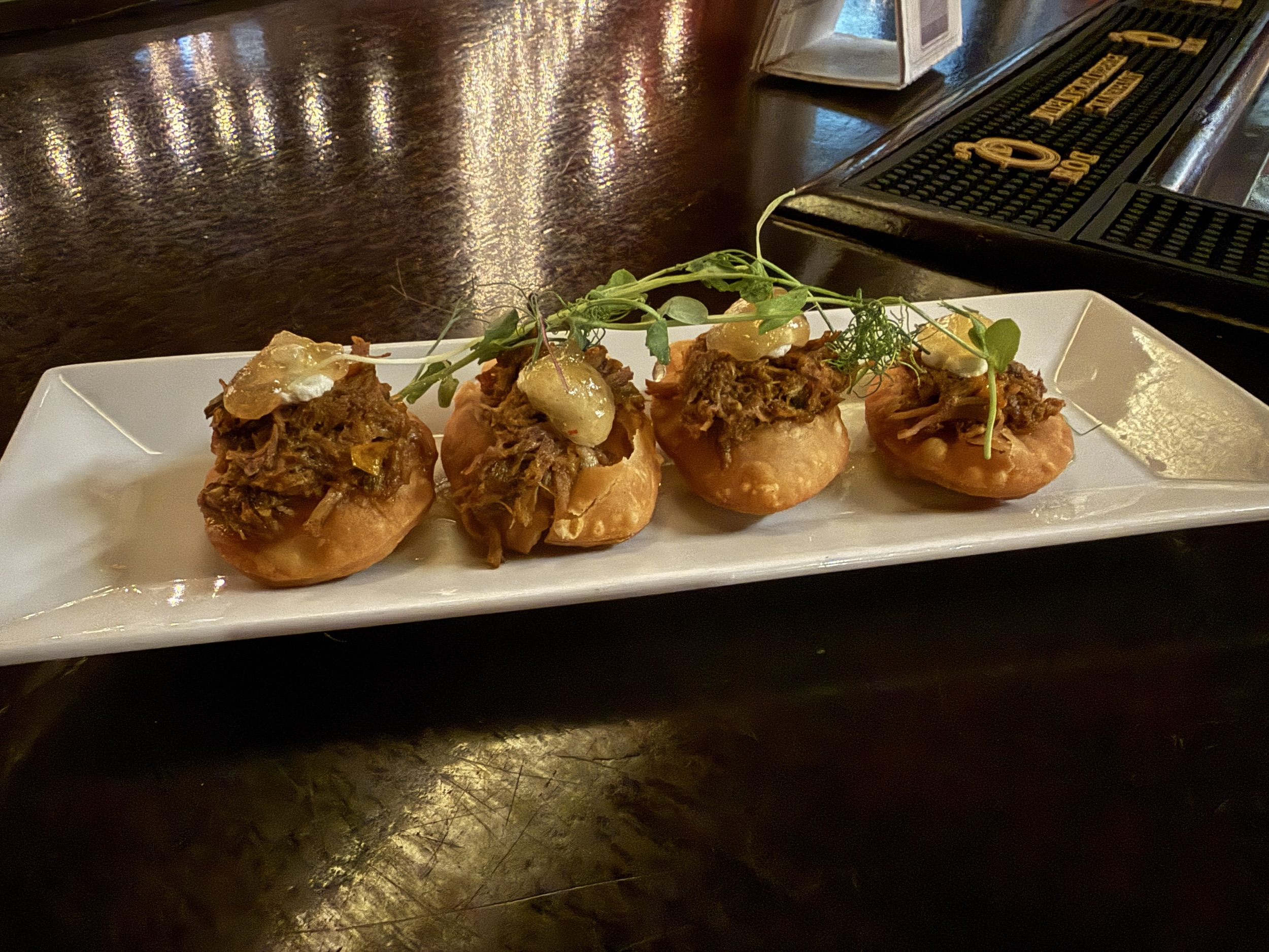 Breadfruit and beef rellenos from Princesa Cocina Cultura in San Juan
