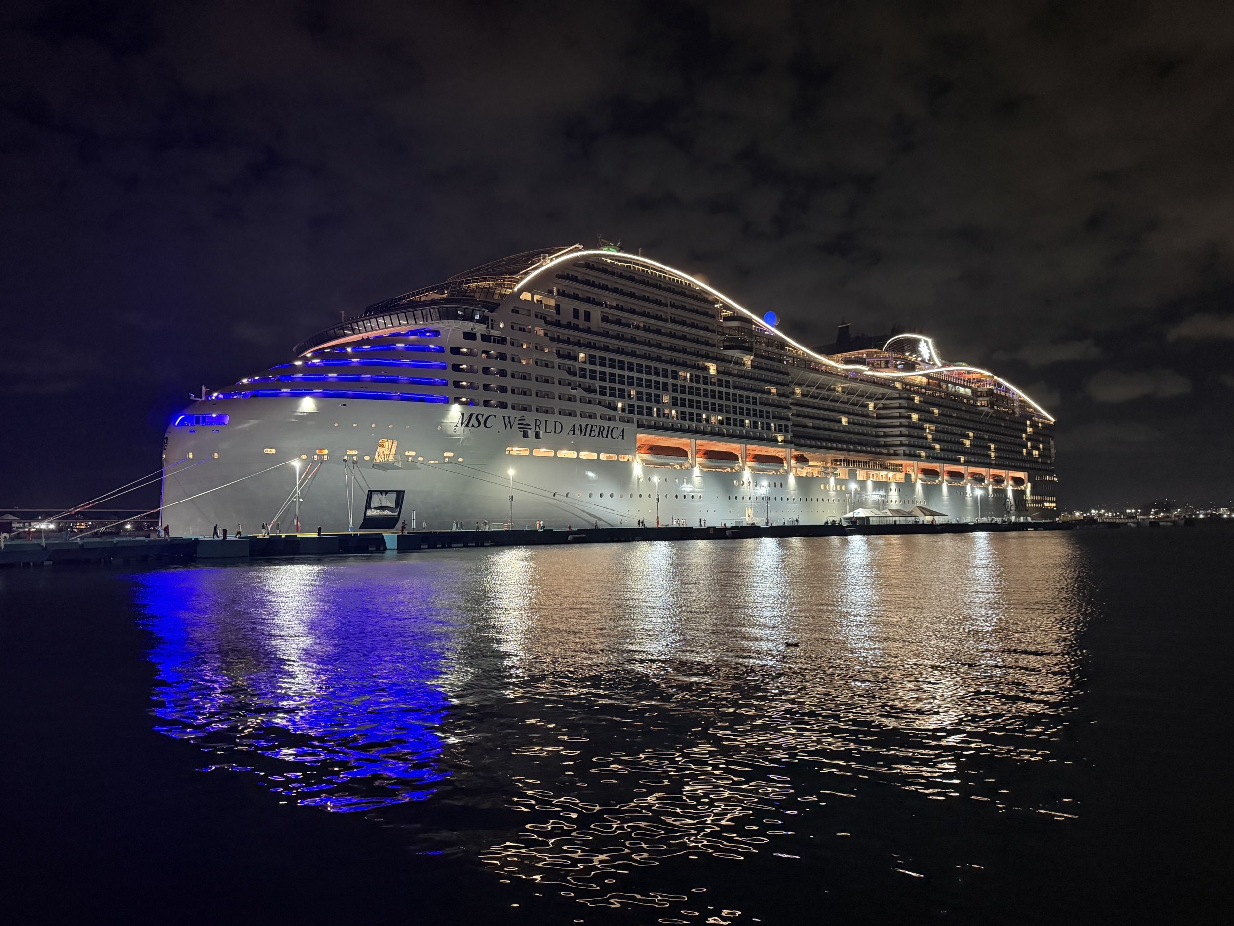 MSC World America in San Juan on April 21, 2026