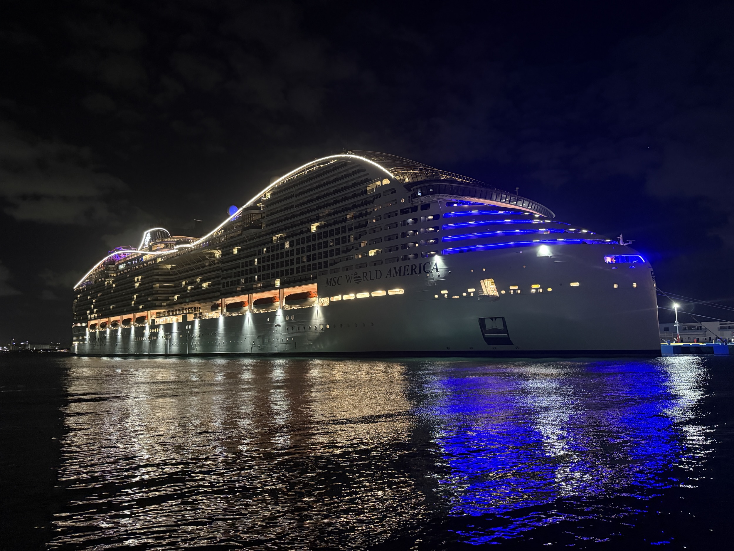 MSC World America in San Juan on April 21, 2026