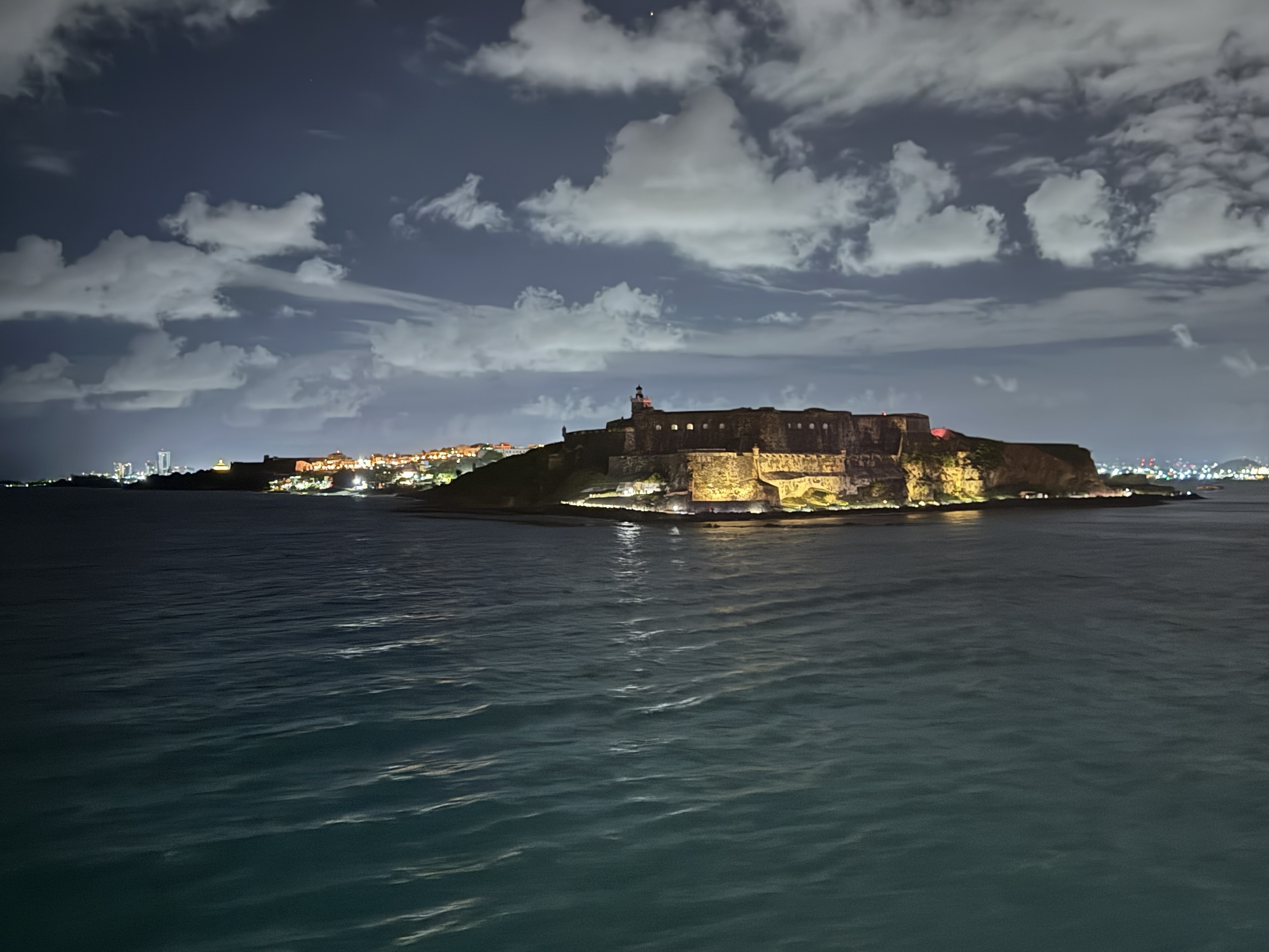 Cruising out of San Juan