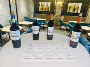 Wine tasting on MSC World America