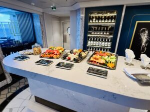 Wine tasting on MSC World America