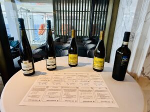 Wine tasting on MSC World America