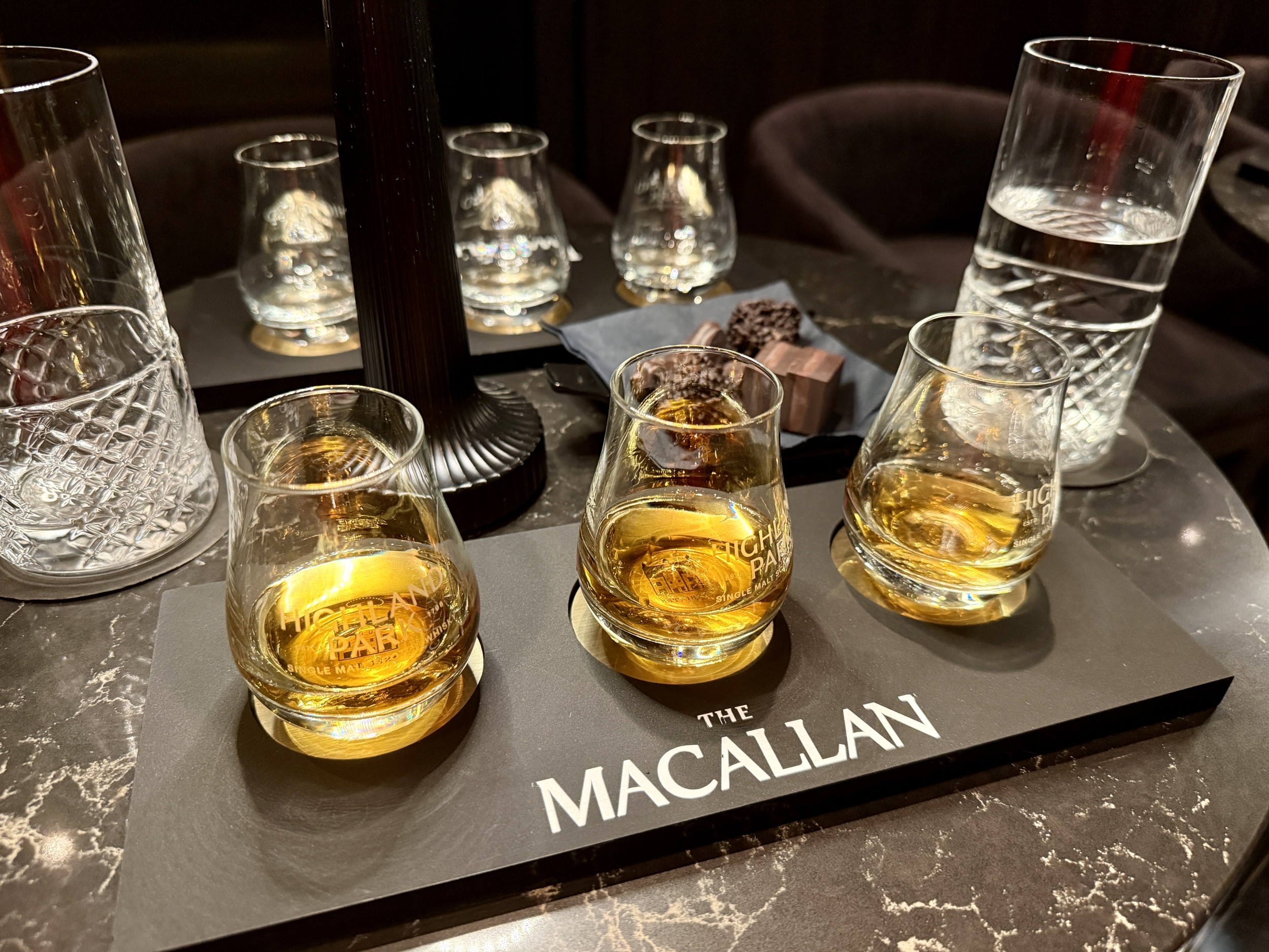 The Macallan tasting on MSC World America