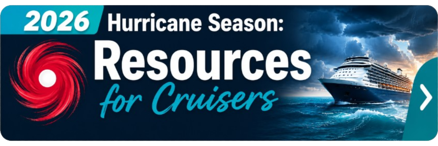 click to read all our articles about cruising during hurricane season