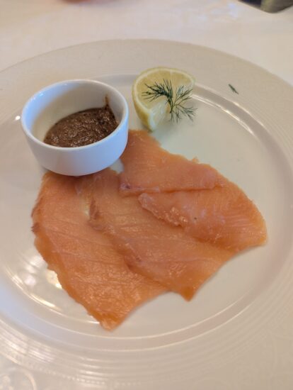 Smoked Salmon from Concierge Welcome Lunch