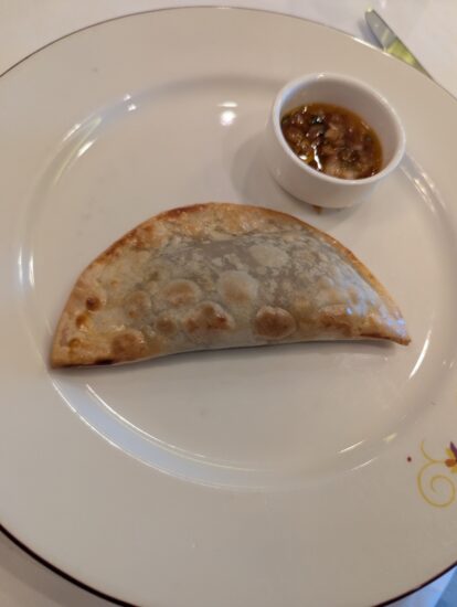 Beef Empanada from Concierge Welcome Lunch