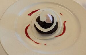 Chocolate Marquise Bombe from Concierge Welcome Lunch