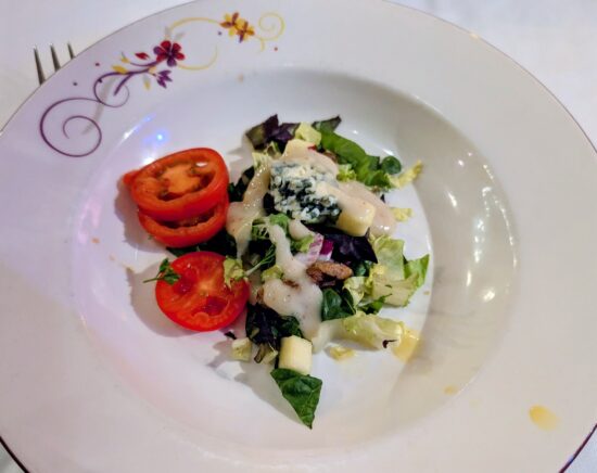 Mixed Salad from Rapunzel's Royal Gathering on the Disney Magic