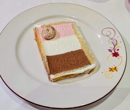 Baked Alaska Sundae from Rapunzel's Royal Gathering on the Disney Magic