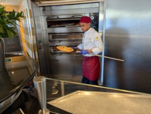 Njabulo, Flatbread Artisan in Palo on the Disney Magic