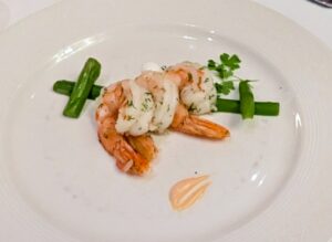 Dill and Meyer Lemon-Marinated Shrimp from Lumiere's on the Disney Magic