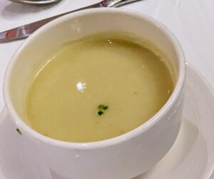 Potato Leek Soup from Lumiere's on the Disney Magic