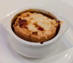 French Onion Soup from Lumiere's on the Disney Magic