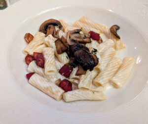 Tortiglioni Pasta from Lumiere's on the Disney Magic