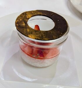 Coconut Tapioca Pudding from Lumiere's on the Disney Magic