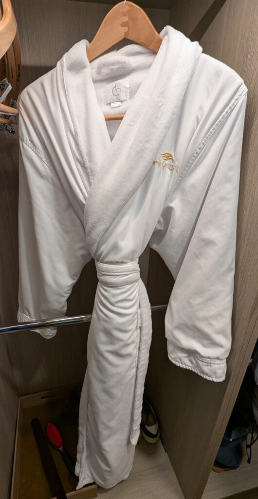 Disney Cruise Line bathrobes